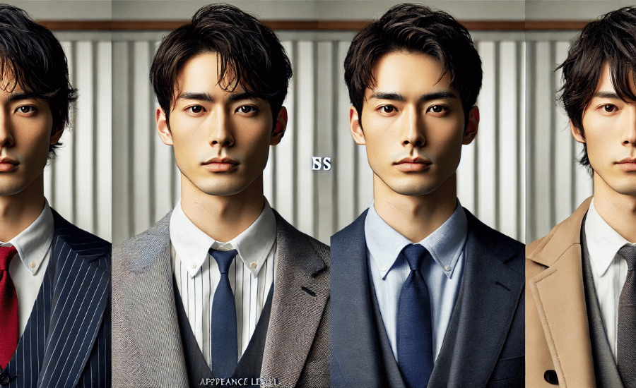 男性レベルと容姿レベルの違い